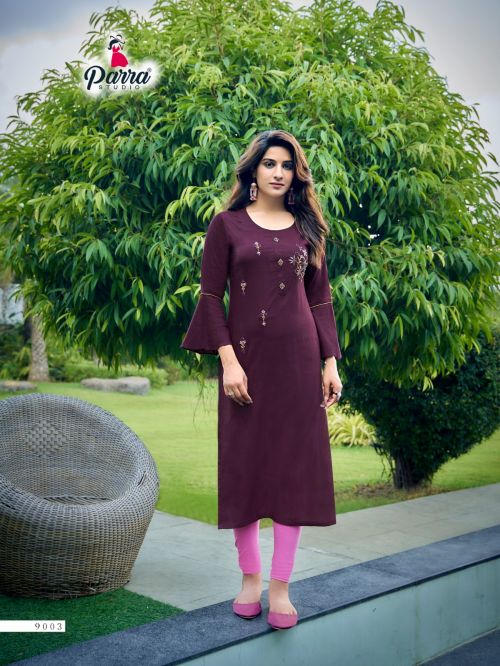 Vastram Vol 9 By Parra Designer Kurtis Catalog